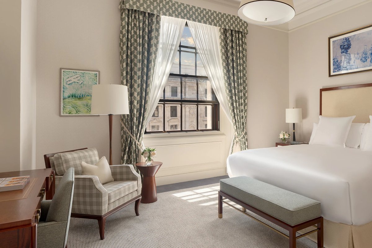 Bedroom at Raffles London at The OWO