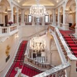 Raffles London at The OWO staircase