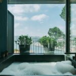 Bathtub with Porto city view