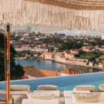 Pool view across Porto at Torel Avantgarde, Porto
