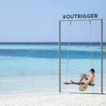The beach at OUTRIGGER Maldives resort