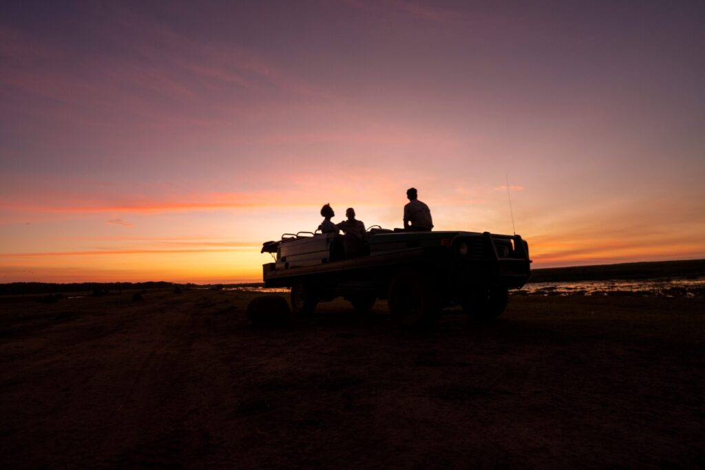 Sunset tour at Bamurru Plains, Kakadu