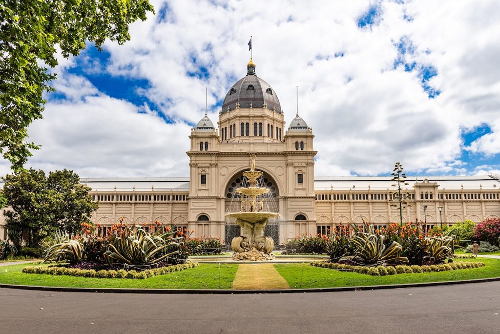 The Royal Exhibition Building in Melbourne