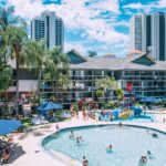Family-friendly Gold Coast resort waterpark and swimming pool