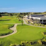 Open golf course at Peppers Moonah Links, Fingal, Mornington Peninsula.