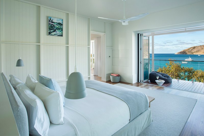 An accommodation pavilion at Lizard Island Resort in Queensland, which was just awarded three Michelin Keys.