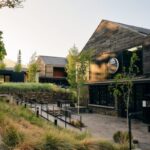 Andiamo restaurant at dusk, Peppers Marysville, Victoria