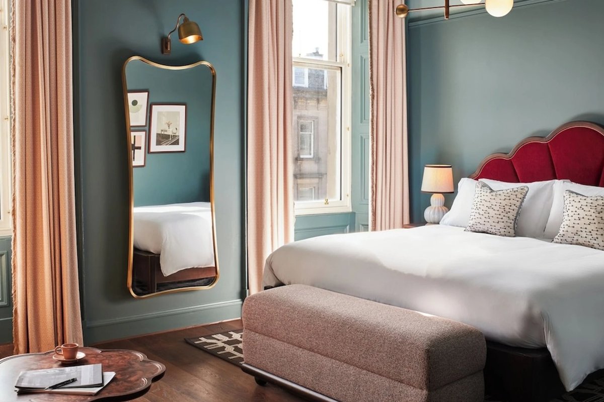 Room inside The Hoxton Edinburgh hotel - Luxury Escapes