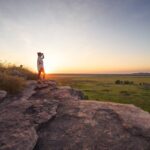 Ubirr sunset view near Bamurru Plains, Kakadu | Luxury Escapes.
