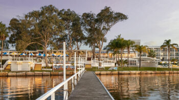 Check Into a Hamptons-Style Lake Stay Just 90 Minutes from Sydney