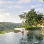 Infinity pool at Akohara Buahan Village Retreat