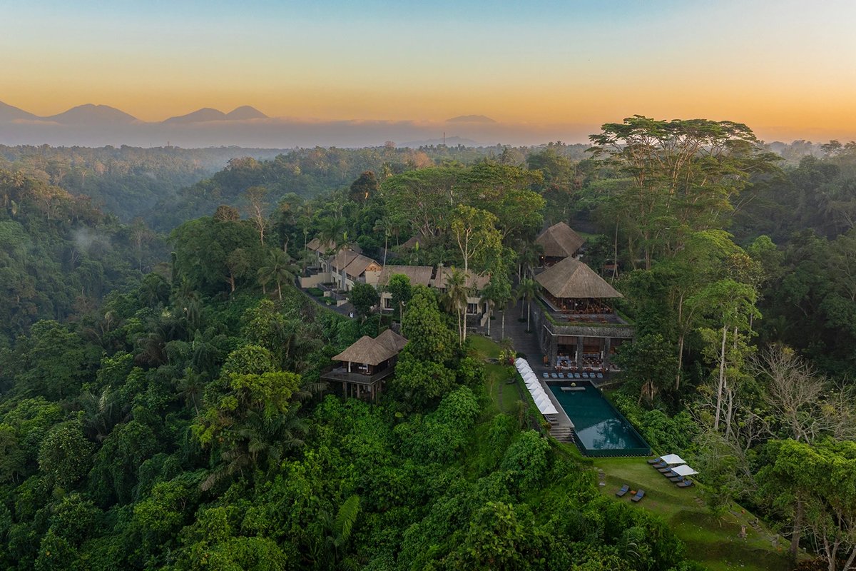 An aerial view of Alila Ubud - Luxury Escapes
