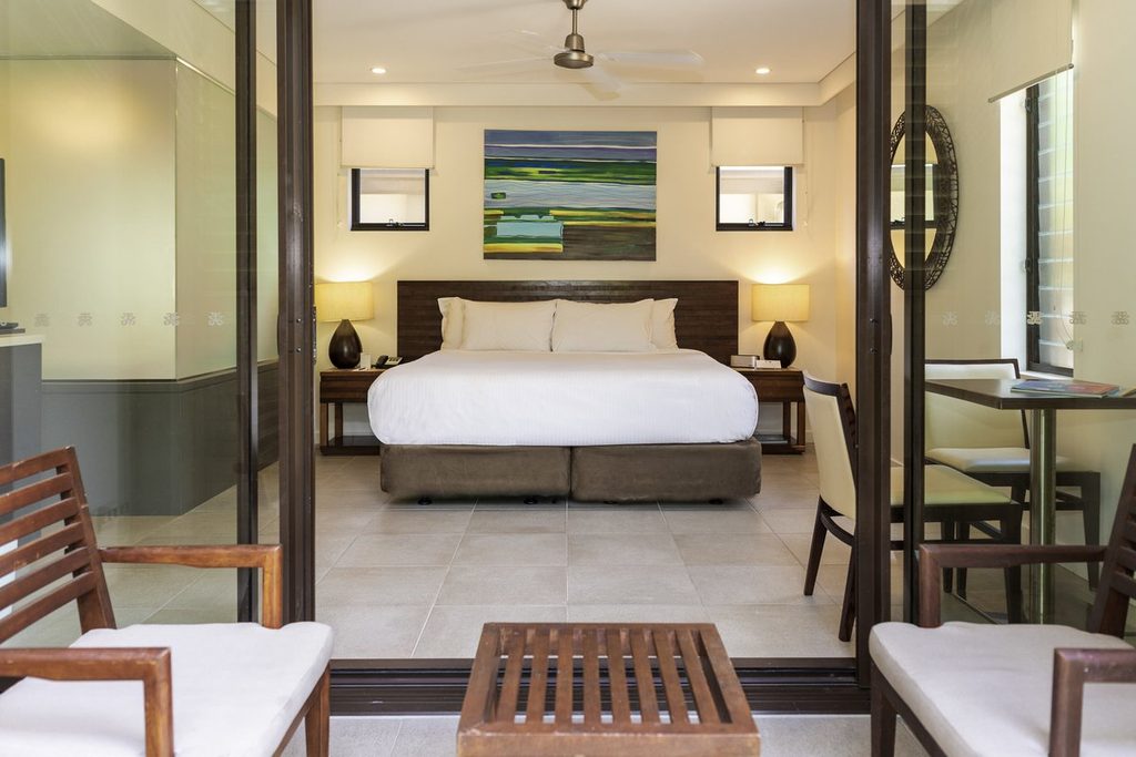 Studio room with king bed and sitting area, Pullman Port Douglas Sea Temple Resort and Spa